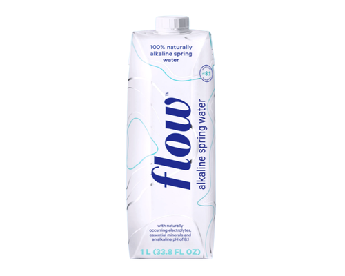 Flow 100% Naturally Alkaline Spring Water - Natural 1l