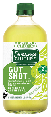 Farmhouse Culture Gut Shot (Garlic Dill) 473ml