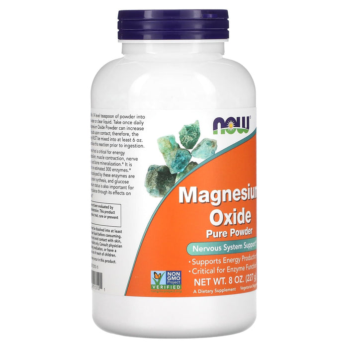 Now Magnesium Oxide Powder  227g