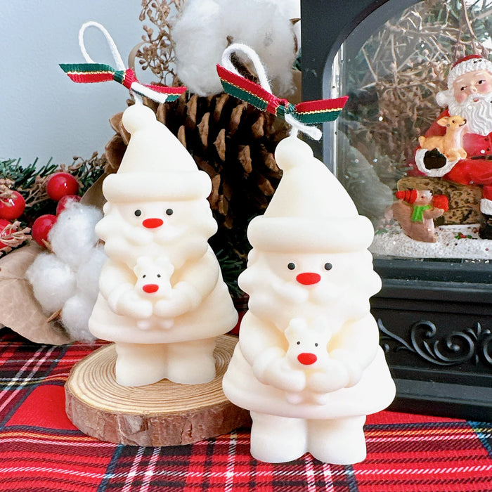 The Cutest Hits Soy Candle Christmas Santa – Festive Holiday Candle