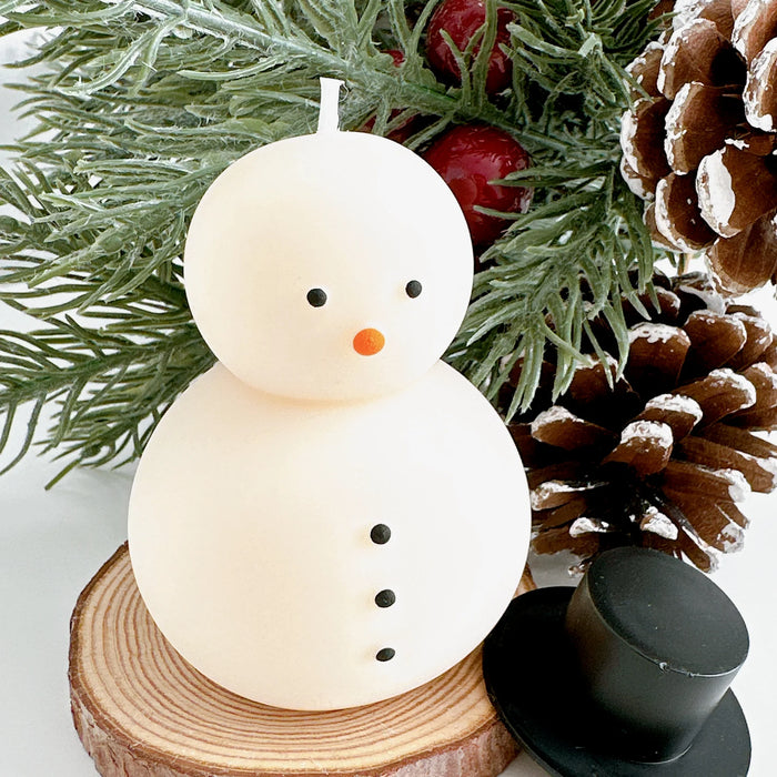 The Cutest Hits Snowman Soy Candle – Holiday Decorative Candle