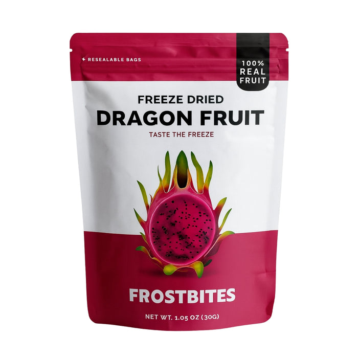Frostbites Freeze Dried Dragonfruit – Crunchy Exotic Fruit Snack (30g)