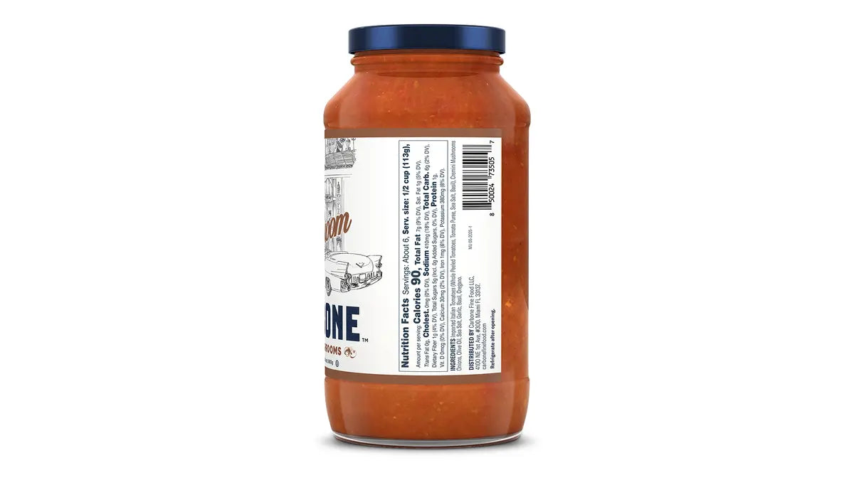 Carbone Mushroom Pasta Sauce – Premium Italian Recipe (660ml)