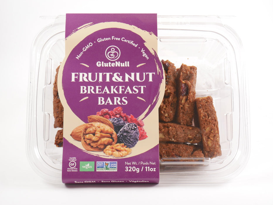 GluteNull Fruit & Nut Breakfast Bars 12 Pack