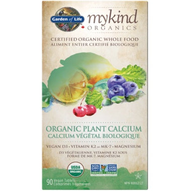 Garden Of Life Organic Plant Calcium 90 Vegecaps