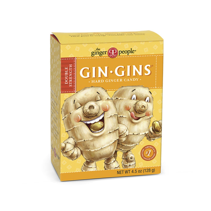 Gin Gin's Hard Ginger Candy - Double Strength 128g