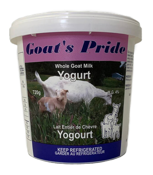 Goats's Pride Whole Goat Milk Yogurt 650g