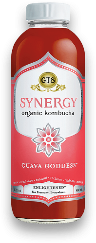 GT's Synergy Organic Kambucha (Guava) - 480ml