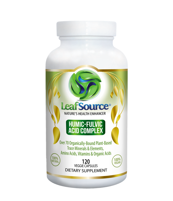 Leafsource Shilajit Humic-Fulvic Acids 120vegicaps