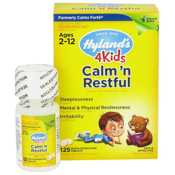 Hyland's 4Kids Calm 'n Restful 125 Tablets
