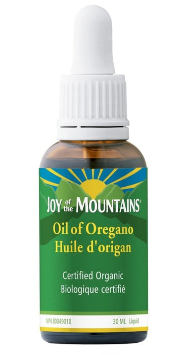 Joy of the Mountains Oil of Oregano - Certified Organic 30ml