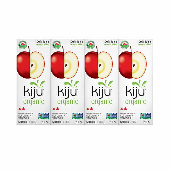 Kiju Organic Juices - Apple 4x200ml