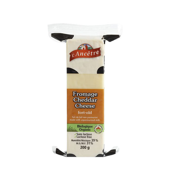 L'ancetre Organic Cheddar Extra Fort (Lactose Free) 200g