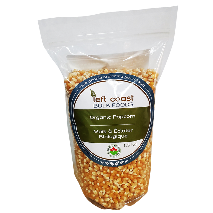Left Coast Naturals Organic Popcorn 1.3kg