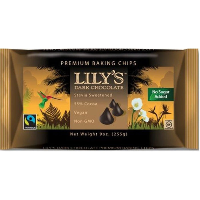 Lily's Dark Chocolate Premium Baking Chips 255g