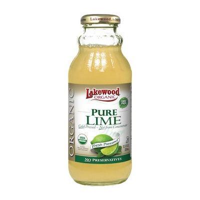 Lakewood Pure Organic Lime Juice 370ml