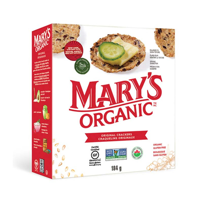Mary's Original Crackers - Gluten Fee, Organic 184g