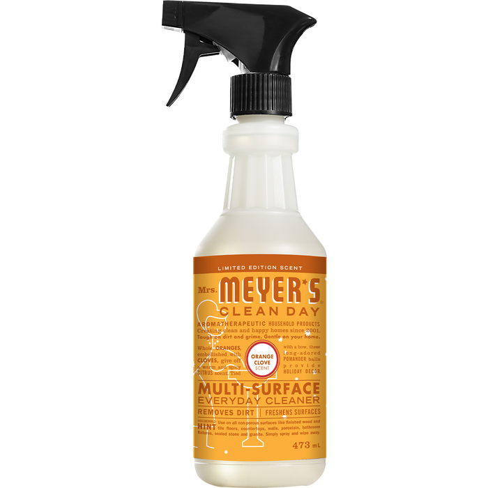 Mrs. Meyer's Clean Day Multi Surface Everyday Cleaner - Orange Clove scent 473ml