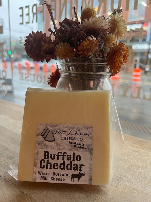 Mt. Lehman Buffalo Cheddar Cheese 150g