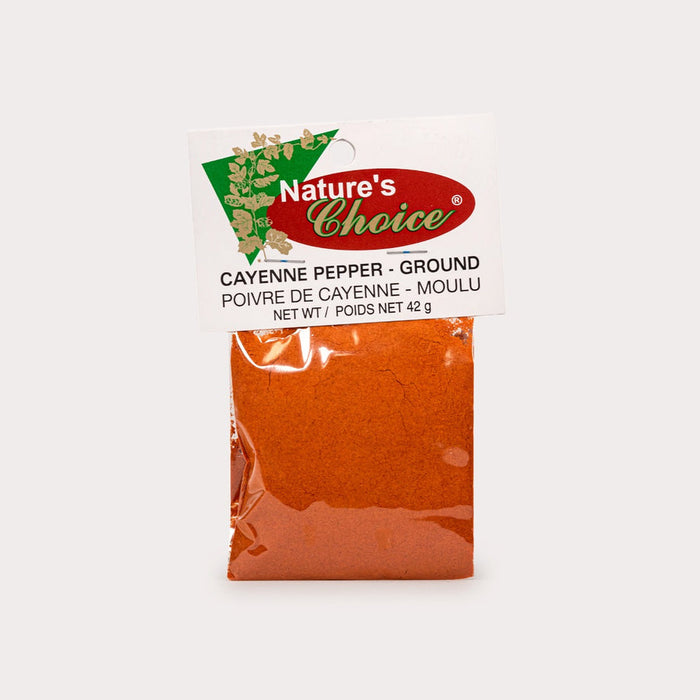 Nature's Choice Spices & Seasonings - Cayenne Pepper - Ground 42g