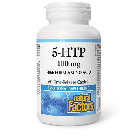 Natural Factors - 5-HTP 100 mg 60caplets