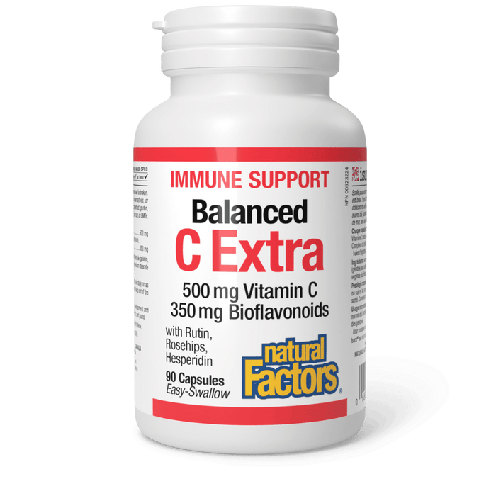 Natural Factors - Vitamin C Extra 500mg 90 Capsules