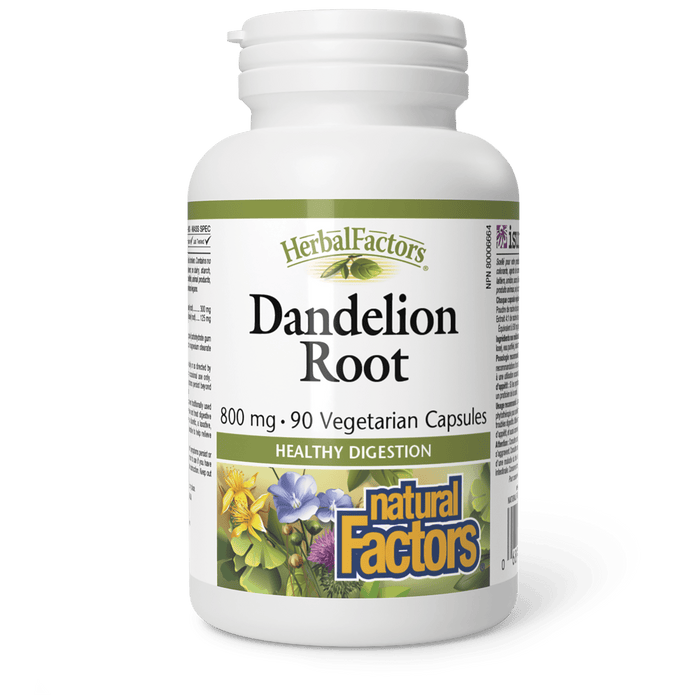 Natural Factors Dandelion Root 800mg 90 Vegecaps