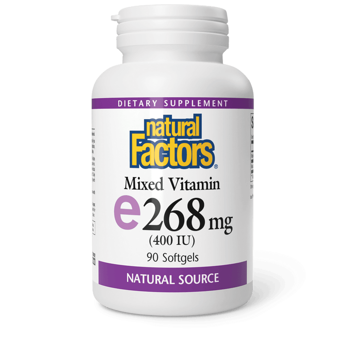 Natural Factors - Mixed Vitamin E 400 IU 90 Softgels