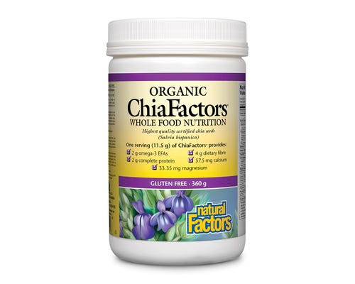 Natural Factors ChiaFactors Whole Food Nutrition 360g