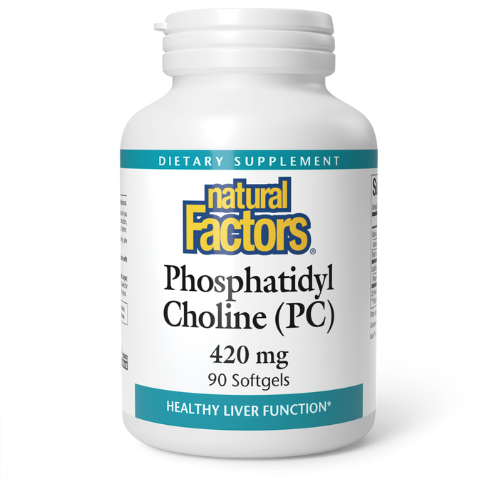 Natural Factors - Phosphatidyl Choline 90 Softgels
