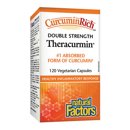 Natural Factors CurcuminRich Theracurmin 120 Vegecaps
