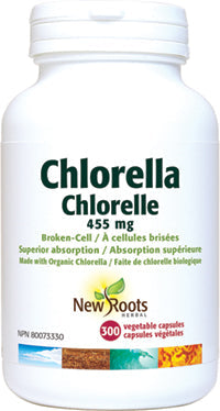 NewRoots - Chlorella 455mg 300 Vegecaps