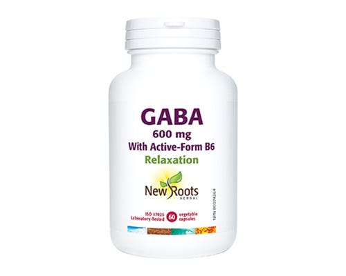 New Roots - GABA (with Active-Form B6) 60 Vegecaps
