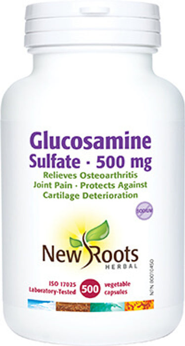 New Roots Glucosamine Sulfate 500mg 500cap