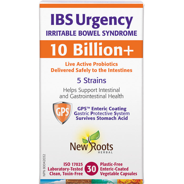 New Roots IBS Urgency Irritable Bowel Syndrome (10Billion) 60cap
