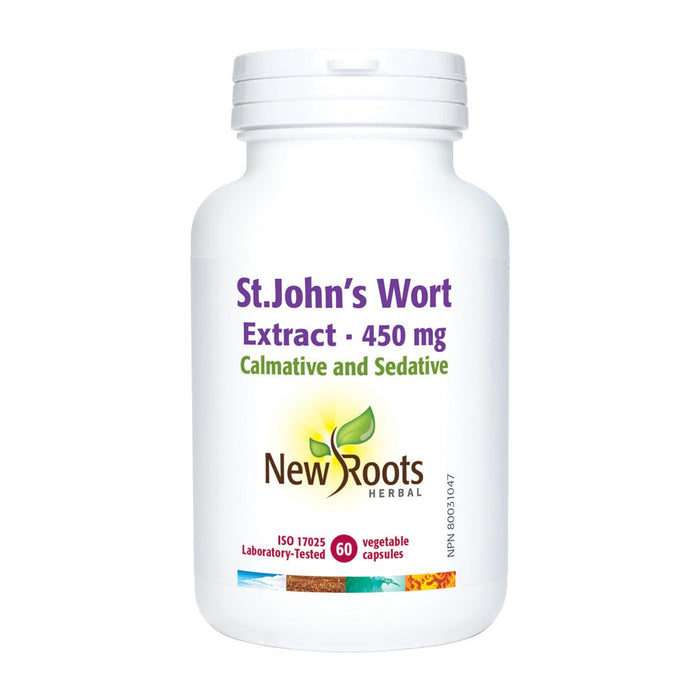 New Roots - St. John's Wort Extract 450mg 60 Vegecaps
