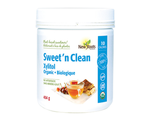 New Roots Organic Sugar Subsitute - Sweet 'n Clean Xylitol 454g