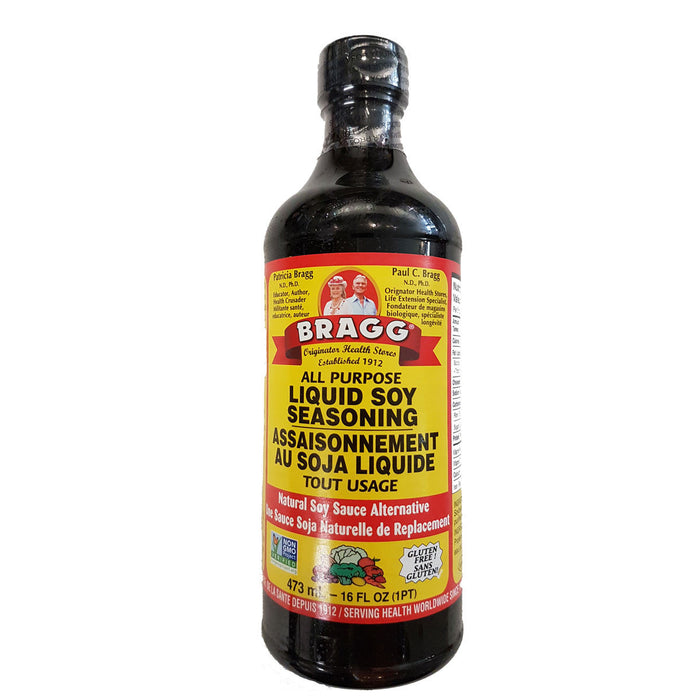 Bragg All Purpose Liquid Soy Seasoning 473ml