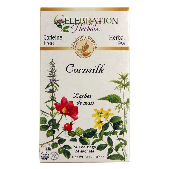 Cornsilk Celebration Herbal Teas - Organic 24 Tea Bags