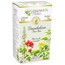 Raw Dandelion Root Celebration Herbal Teas - Organic 24tbag