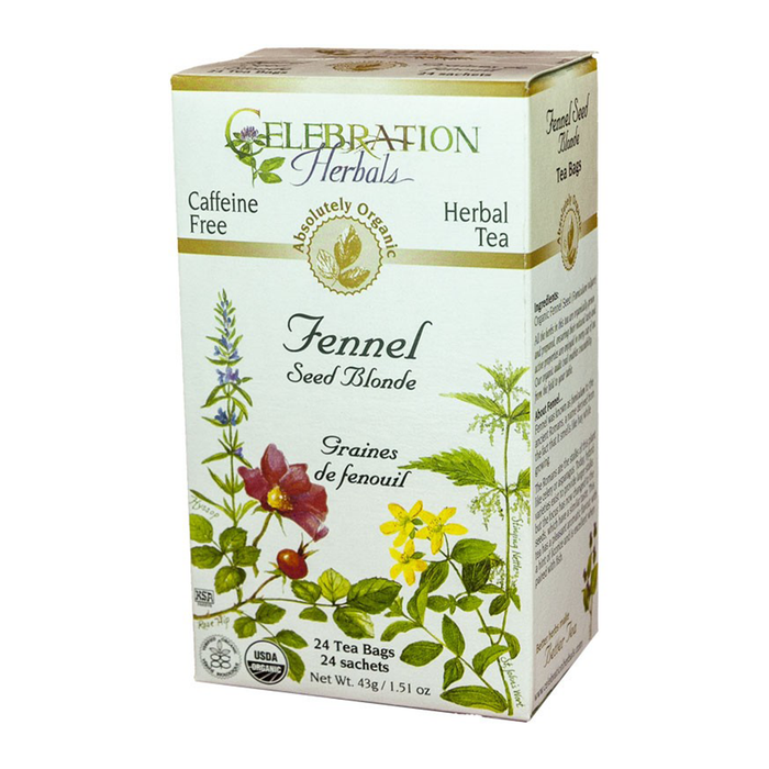 Fennel Seed Blonde Celebration Herbal Teas - Organic 24 Tea Bags