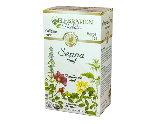 Senna Leaf Celebration Herbal Teas - Organic 24 Tea Bags
