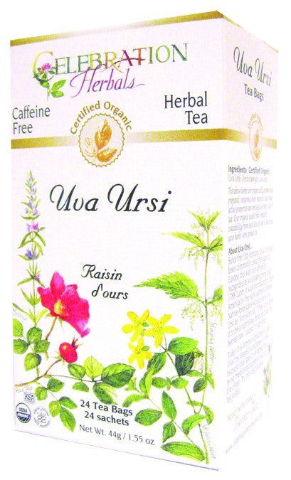 Uva Ursi Celebration Herbal Teas - Organic 24 Tea Bags