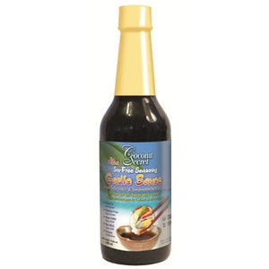 Coconut Secret Soy Free Seasoning Garlic Sauce Organic 296ml