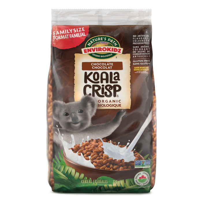Nature's Path Envirokidz Organic Cereal - Koala Crisp - Chocolate 325g