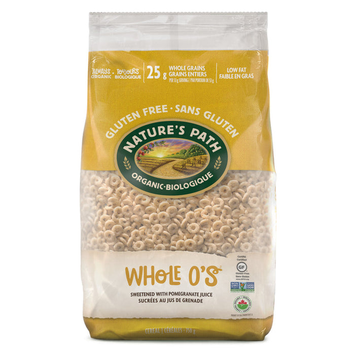 Nature's Path Organic Cereal - Whole O's (Gluten Free) 750g