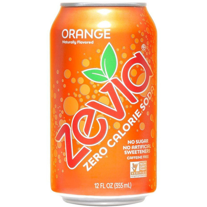 Zevia Zero Calorie Soda - Orange 6x355ml