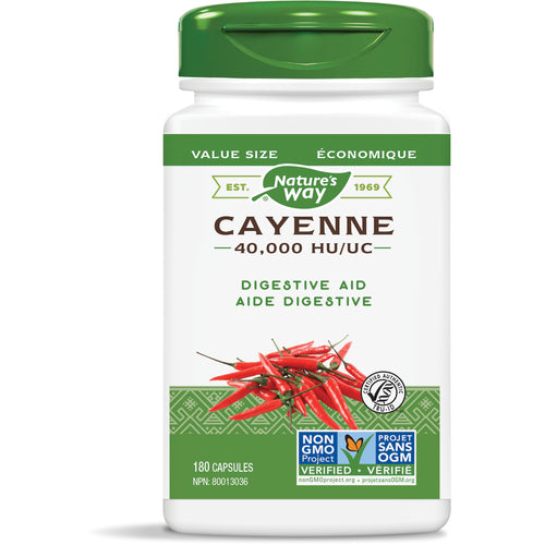 Nature's Way Cayenne 180 Capsules