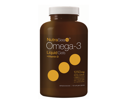 NutraSea Omega-3 + Vitamin D 150 Softgels
