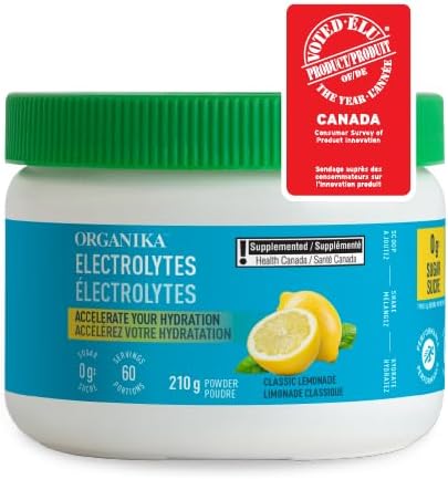 Organika Electrolytes Lemonade Flavour 210g